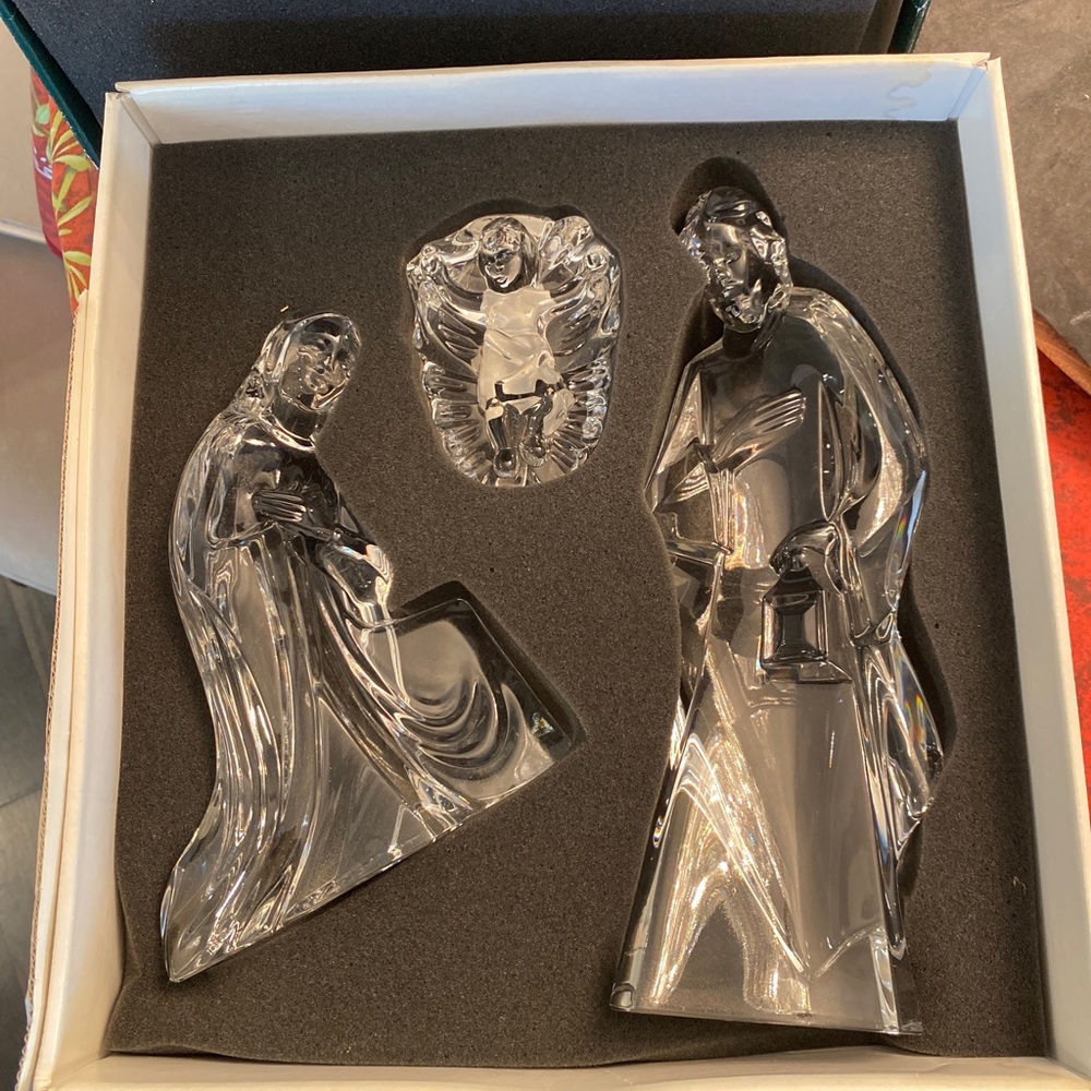 Vintage Mikasa 3 piece Nativity